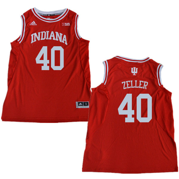 Men #40 Cody Zeller Indiana Hoosiers College Basketball Jerseys Sale-Red - Click Image to Close